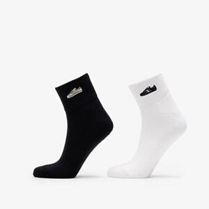 Adidas Samba Ankle Socks Large White/ Black